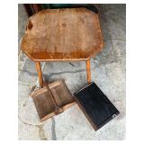 Wooden table, needs some work, 24" x 24" x 21" T