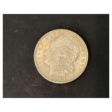 1921 Morgan silver dollar