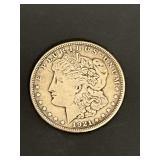 1921-S Morgan silver dollar