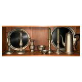 Pewter pieces