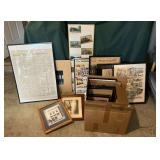 Moberly, Mo memorabilia, framed photos