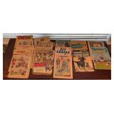 Comic books, rough condition
