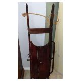 Wooden runner sled, 44" L
