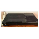 Plastic bed tray with light