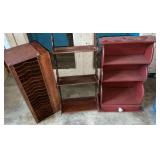 CD holder, small decorative shelves