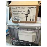 Hampton Bay 2-pack solar LED landscape lights