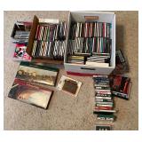 Cassette tapes, Billy Joel, Elvis, Christmas music, Patsy Cline, Bob Seger