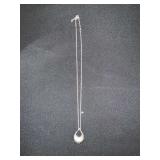 925 Gabriel & Co pendant on 925 chain
