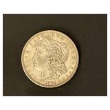 1921-D Morgan silver dollar