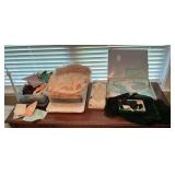Ladies vintage lingerie, slips, hankies, etc.