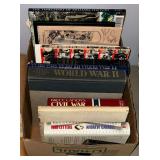 War books, Civil, American Revolution, WWII