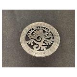 Taxco 925 Mexico brooch 2 1/2" W