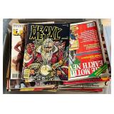 National Lampoon magazine and Heavy Metal magazine