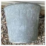NYCRR galvanized bucket