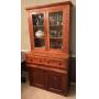 Antique step back china hutch, CONTENTS NOT INCLUDED