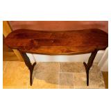 Vintage kidney shaped writing table