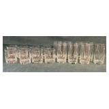 16 glasses up to 6" T.