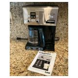 Cuisinart 12-cup coffee plus with hot water system
