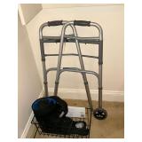 Walker, walking boot, walker basket