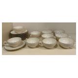 Weatherly by Lenox silver rim