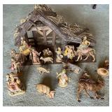 Fontanini Nativity Figurines and  Depose Italy nativity set