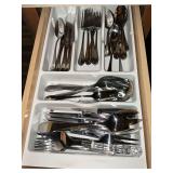 Mikasa, Fostoria and other flatware.