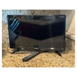 2018 Hitachi Model 22E30 flatscreen TV with remote