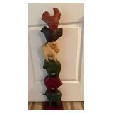 Totem style animal figurine