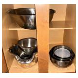 Stainless steel bowls