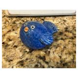 Pottery blue bird
