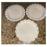 Goodcook pie plates and tart pan