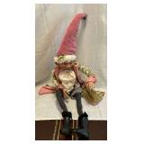 Posable elf, 36" T