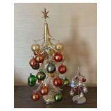 Blown and art glass ornaments
