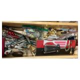 Wine corks, bottle stoppers, cheese knives, ice tongs, etc.