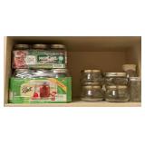Canning jars, some new