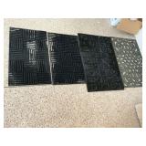 Outdoor mats, up to 36" x 24".