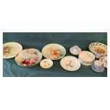 Hand decorated china