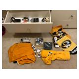 Mizzou items, napkins, slippers, throws, flags, pencils, toothbrushes, etc.