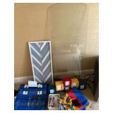 Fiskars Hobby Holder tote, picture frames, thread, fabric,