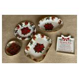 Christmas serving trays