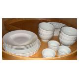 Cordon Bleu bowls, casserole, Fiddle & Fern ramekins, tart dish, etc.