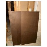 (3) 2x4 sheets of pegboard