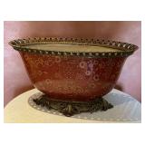 Oriental Accent piece, 22" W x 10 1/2" W x 11" T.