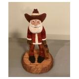 Hand carved Ozark Santa by Jim Maxwell