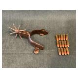 Spur, 14 rounds 9mm Luger ammo