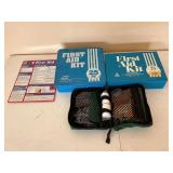 3 First-Aid kits, supplies, etc.