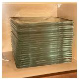 20 Clear 8" plates