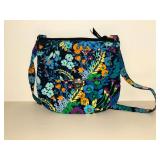 Vera Bradley Midnight Blues pattern shoulder bag