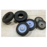 Assortment of new small wheels`