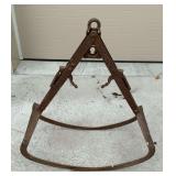 Loose hay grapple fork